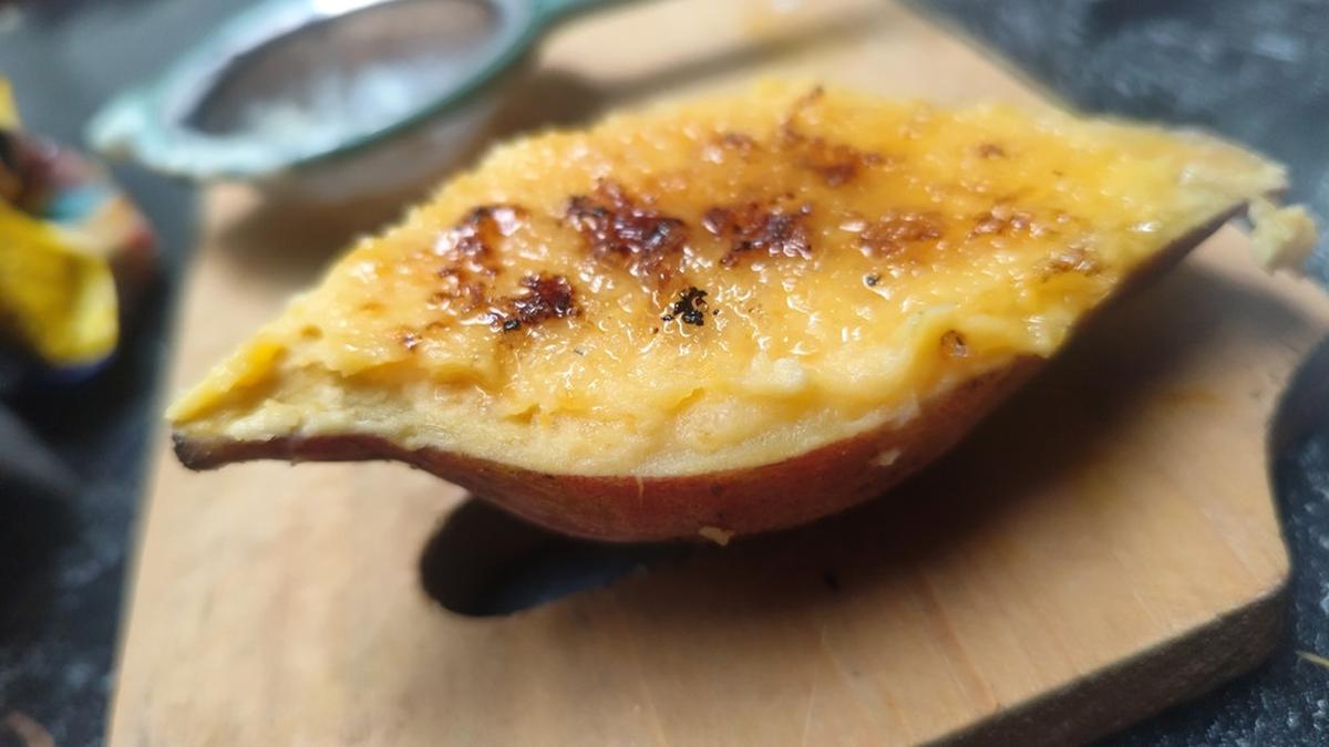 Ubi Creme Brulee
