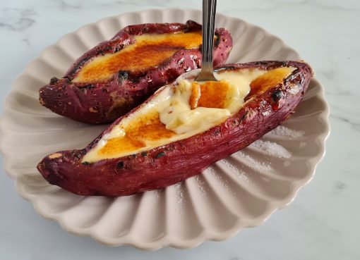 Ubi Creme Brulee: Eksperimen Dessert Unik yang Bikin Ketagihan Ubi Creme Brulee