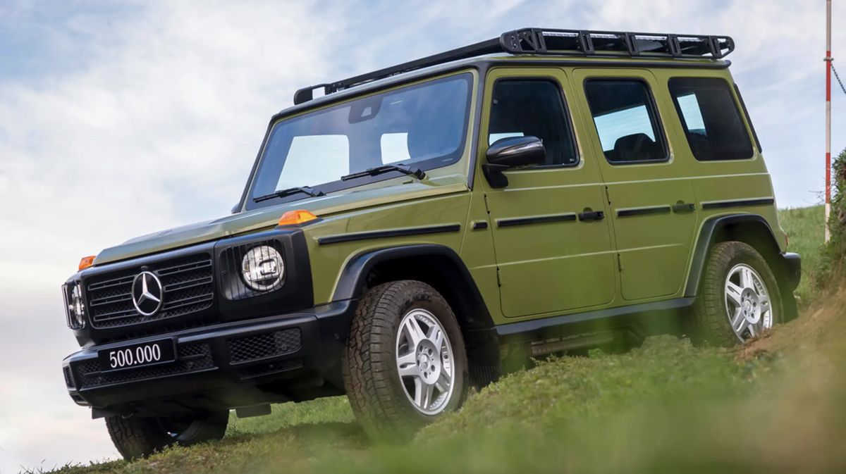 keunikan Mercedes G-Class