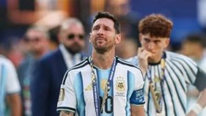 Momen Messi Menangis, Ketika Air Mata Sang Legenda Mengungkap Arti Sejati Sebuah Perjuangan