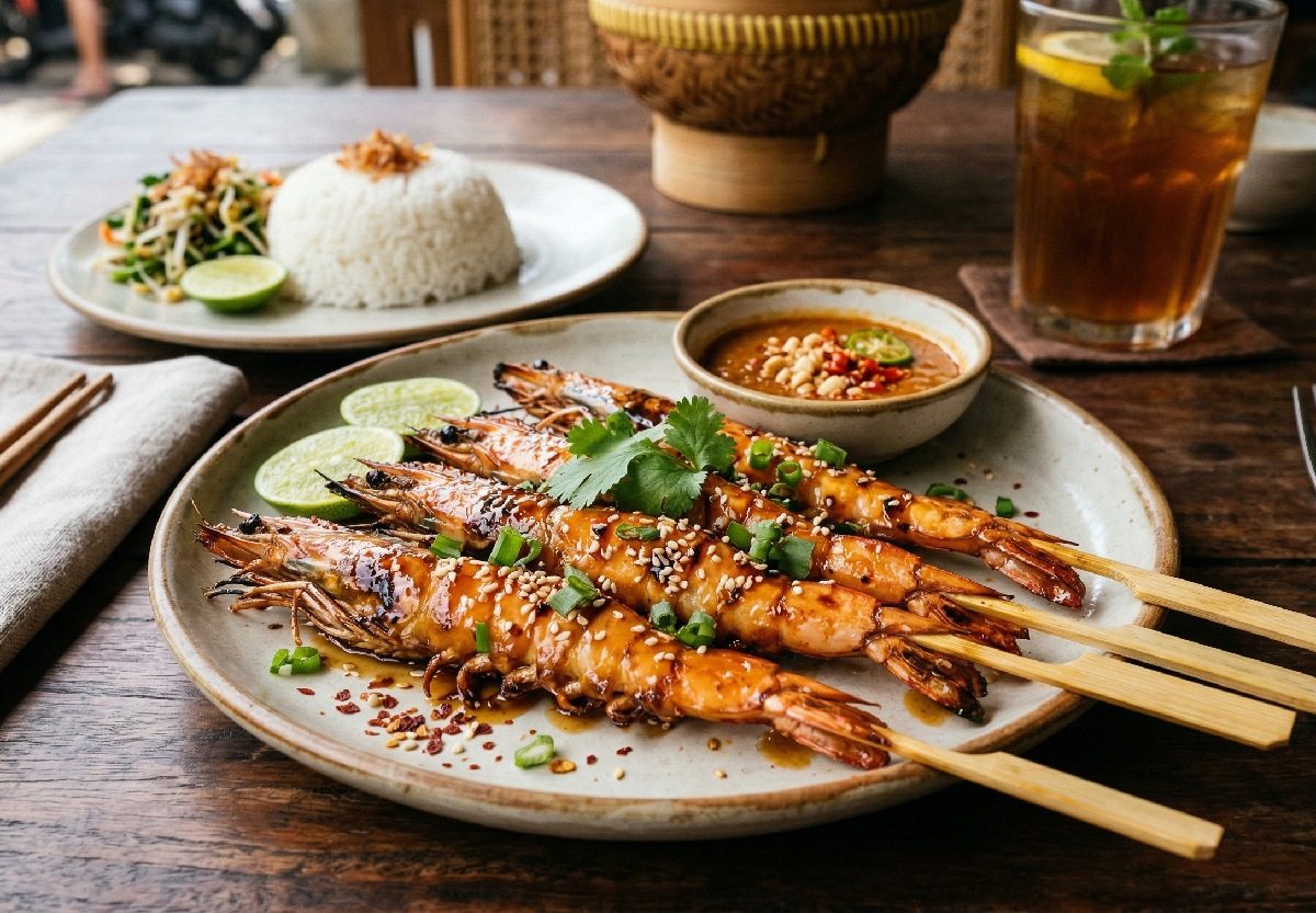Udang Bakar Bumbu Rujak, Sajian Istimewa dengan Perpaduan Rasa Pedas, Manis, dan Gurih yang Selalu Menggugah Selera 2 Udang Bakar Bumbu Rujak